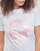 Vêtements Femme T-shirts manches courtes Converse RADIATING LOVE SS SLIM GRAPHIC 