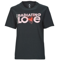Kleidung Damen T-Shirts Converse RADIATING LOVE SS CLASSIC GRAPHIC    