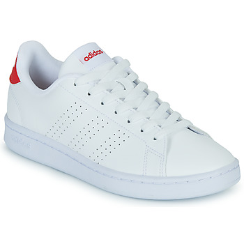 Schuhe Sneaker Low Adidas Sportswear ADVANTAGE Weiß / Rot
