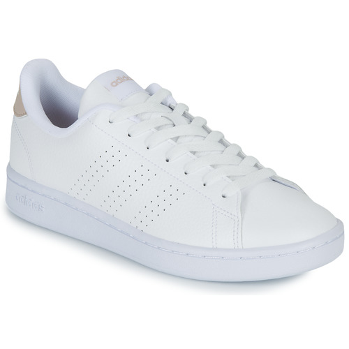 Schuhe Damen Sneaker Low Adidas Sportswear ADVANTAGE Weiß / Beige