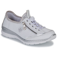 Schuhe Damen Sneaker Low Rieker L32P2-80 Weiß