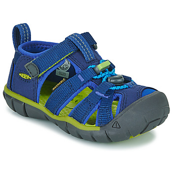 Schuhe Jungen Sandalen / Sandaletten Keen SEACAMP II CNX Blau
