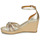 Schuhe Damen Sandalen / Sandaletten Unisa LISTO Golden