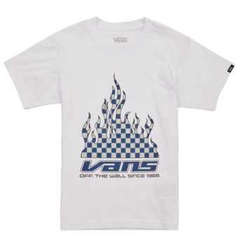 Vêtements Garçon T-shirts manches courtes Vans REFLECTIVE CHECKERBOARD FLAME SS 