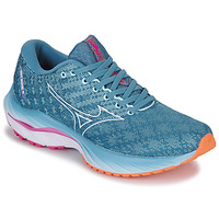 Schuhe Damen Laufschuhe Mizuno WAVE INSPIRE 19 Blau