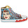 Schuhe Damen Sneaker High Irregular Choice PRIDE OF THEYMISCARA Rot / Blau / Gelb