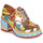 Schuhe Damen Derby-Schuhe Irregular Choice AMAZON WARRIOR Golden / Rot / Blau