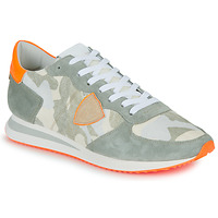 Schuhe Herren Sneaker Low Philippe Model TRPX LOW MAN Tarnmuster / Khaki / Orange
