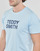Kleidung Herren T-Shirts Teddy Smith TICLASS BASIC MC Blau / Hell