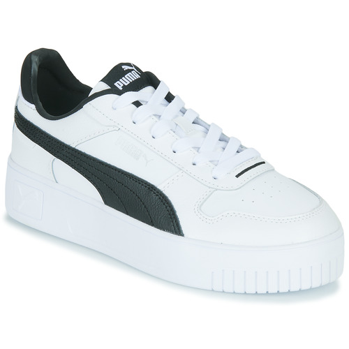 Schuhe Damen Sneaker Low Puma CARINA Weiß
