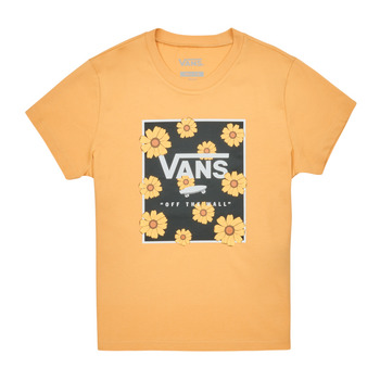 Vêtements Fille T-shirts manches courtes Vans SUNFLOWER ANIMAL BOX CREW 