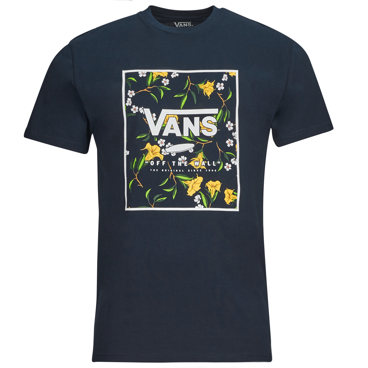 Kleidung Herren T-Shirts Vans MN CLASSIC PRINT BOX Marineblau