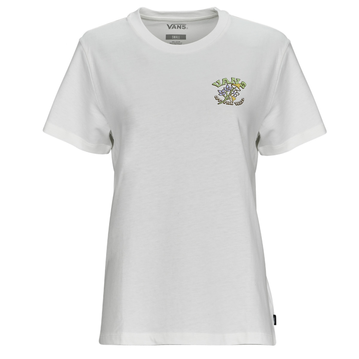 Kleidung Damen T-Shirts Vans PAISLEY FLY BFF Weiß