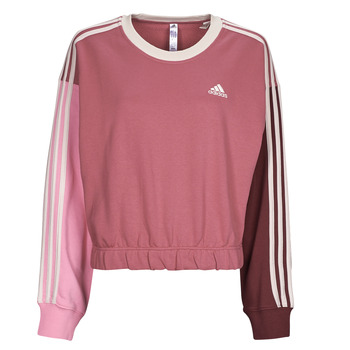 Kleidung Damen Sweatshirts Adidas Sportswear 3S CR SWT Bordeaux