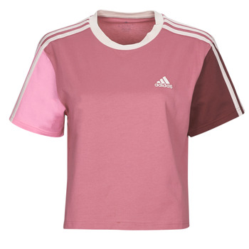 Kleidung Damen T-Shirts Adidas Sportswear 3S CR TOP Bordeaux