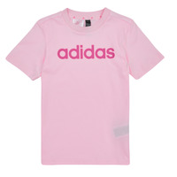Abbigliamento Bambina T-shirt maniche corte Adidas Sportswear LK LIN CO TEE 