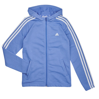 Kleidung Mädchen Sweatshirts Adidas Sportswear ESS 3S FZ HD Blau