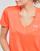 Kleidung Damen T-Shirts Under Armour Tech SSV - Twist Orange / Weiß