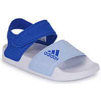 Schuhe Kinder Sandalen / Sandaletten Adidas Sportswear ADILETTE SANDAL K Blau