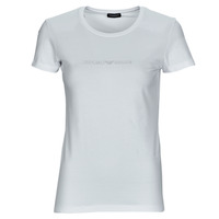 Kleidung Damen T-Shirts Emporio Armani T-SHIRT CREW NECK Weiß