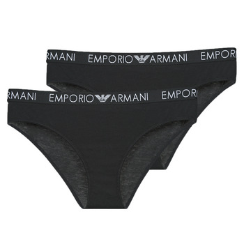 Unterwäsche Damen Damenslips Emporio Armani BI-PACK BRIEF PACK X2    
