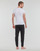Kleidung Herren T-Shirts Emporio Armani V NECK T-SHIRT SLIM FIT PACK X2 Weiß / Marineblau