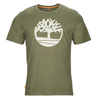 Kleidung Herren T-Shirts Timberland SS Kennebec River Tree Logo Tee Khaki