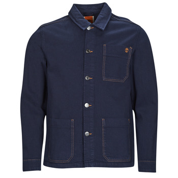 Abbigliamento Uomo Giubbotti Timberland Work For The Future - Cotton Hemp Denim Chore Jacket 