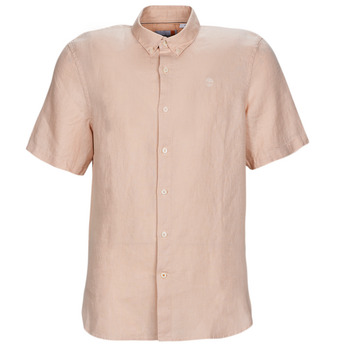 Abbigliamento Uomo Camicie maniche corte Timberland SS Mill River Linen Shirt Slim 
