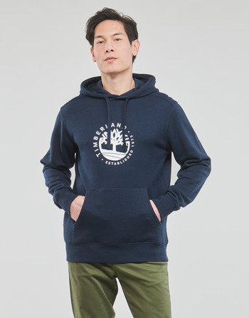 Kleidung Herren Sweatshirts Timberland Refibra Logo Hooded Sweatshirt (Regular LB)    