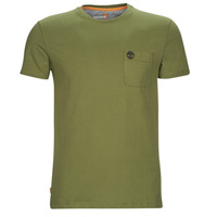 Kleidung Herren T-Shirts Timberland SS Dunstan River Pocket Tee Slim Khaki