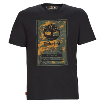 Vêtements Homme T-shirts manches courtes Timberland SS Printed Logo Tee (Authentic) 