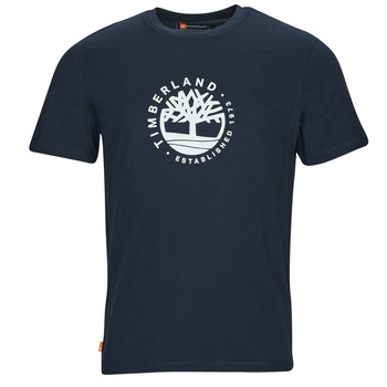 Kleidung Herren T-Shirts Timberland SS Refibra Logo Graphic Tee Regular    