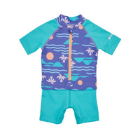 Kleidung Jungen Badeanzug /Badeshorts Columbia Sandy Shores Sunguard Suit Blau