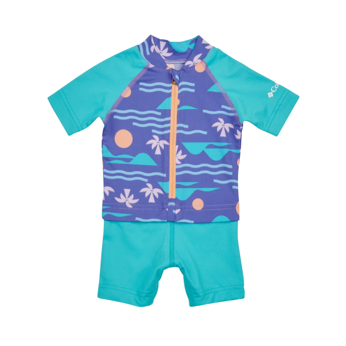 Kleidung Jungen Badeanzug /Badeshorts Columbia Sandy Shores Sunguard Suit Blau