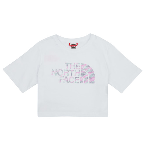 Vêtements Fille T-shirts manches courtes The North Face Girls S/S Crop Easy Tee 