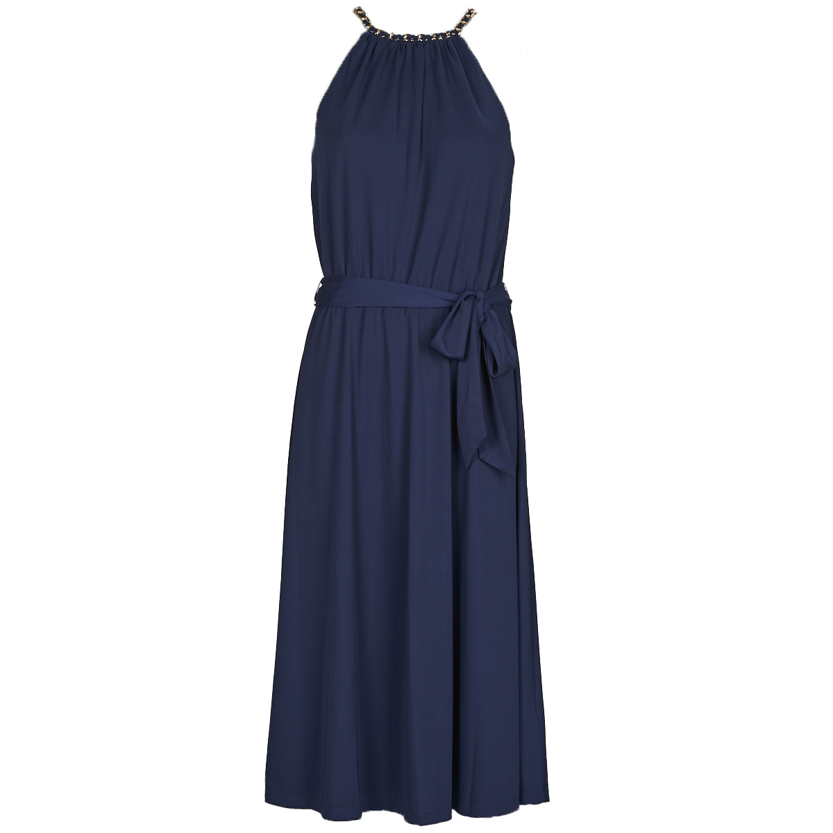Vêtements Femme Robes courtes Lauren Ralph Lauren MORRAINE-SLEEVELESS-DAY DRESS 