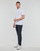 Kleidung Herren Polohemden Versace Jeans Couture GAGT08 Weiß / Golden