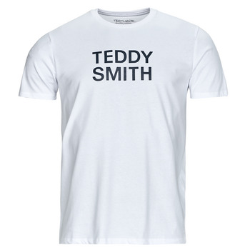 Kleidung Herren T-Shirts Teddy Smith TICLASS Weiß