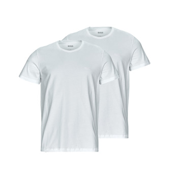 Kleidung Herren T-Shirts BOSS TShirtRN 2P Comfort Weiß