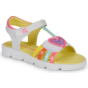 Schuhe Mädchen Sandalen / Sandaletten Agatha Ruiz de la Prada SMILEN Weiß