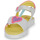 Schuhe Mädchen Sandalen / Sandaletten Agatha Ruiz de la Prada SMILEN Weiß