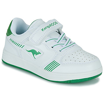 Schuhe Kinder Sneaker Low Kangaroos K-CP Boom EV Weiß