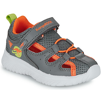 Schuhe Jungen Sportliche Sandalen Kangaroos KI-Speedlite EV Grau / Orange