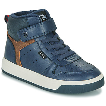 Schuhe Jungen Sneaker High S.Oliver 45301-41-805 Marineblau