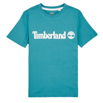 Kleidung Jungen T-Shirts Timberland T25U24-875-C Blau