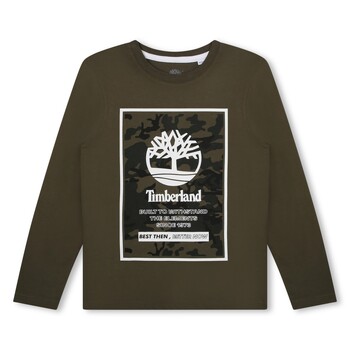 Vêtements Garçon T-shirts manches longues Timberland T25U27-655-J 