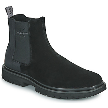 Chaussures Homme Boots Calvin Klein Jeans EVA MID CHELSEA BOOT SUEDE 