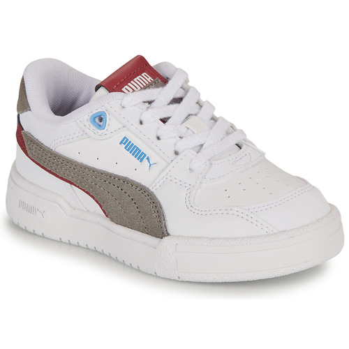 Schuhe Kinder Sneaker Low Puma CA Pro Glitch Mix AC PS Weiß / Grau / Rot