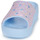 Schuhe Damen Pantoletten Crocs ClassicPlatformGlitterSlideW Blau / Glitzer